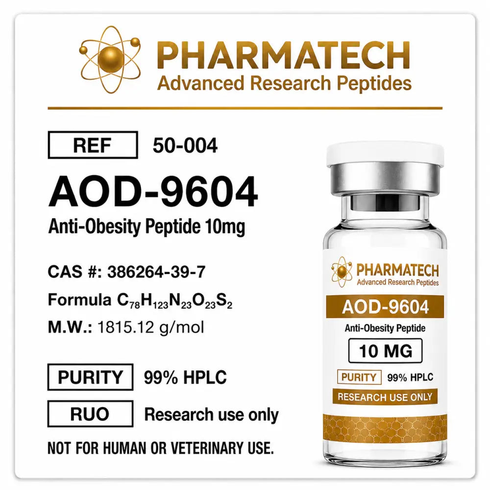 AOD-9604 — frasco para pesquisa