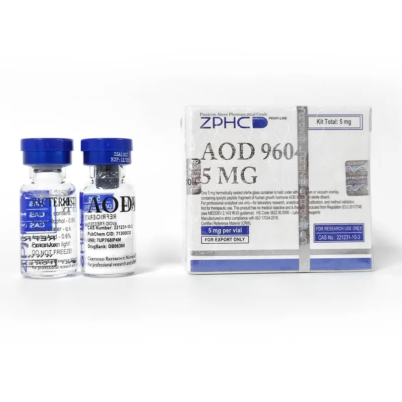 AOD-9604 — frasco para pesquisa