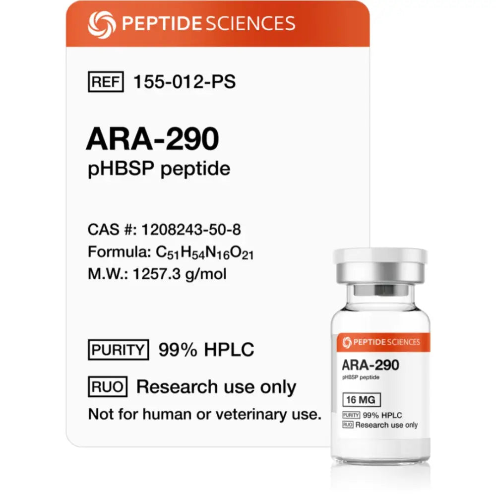ARA-290 — frasco para pesquisa