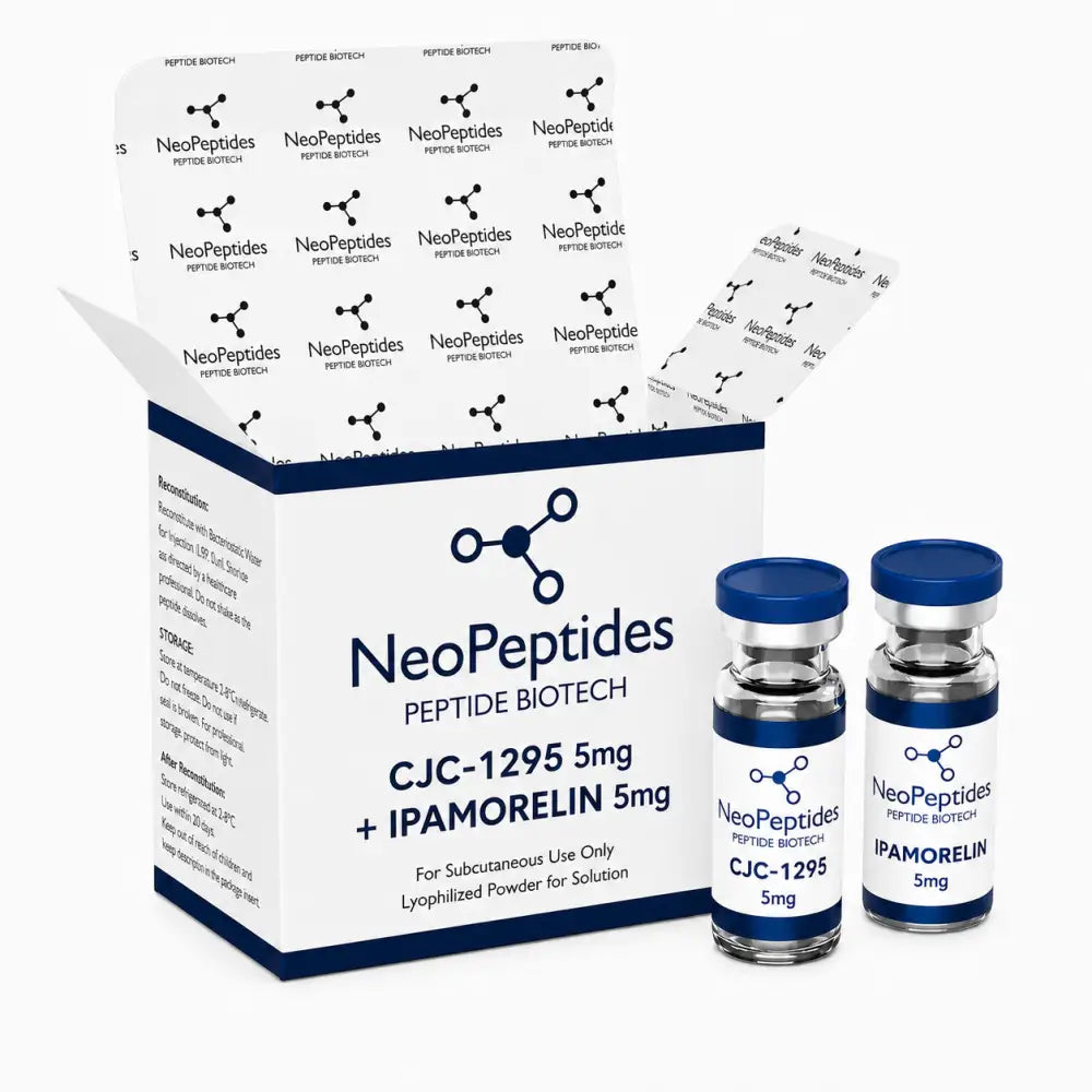 CJC-1295 + Ipamorelin Blend — frasco para pesquisa