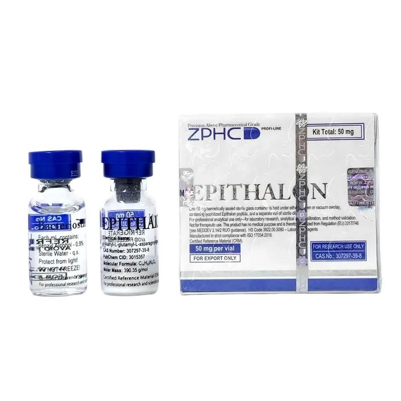Epitalon — frasco para pesquisa