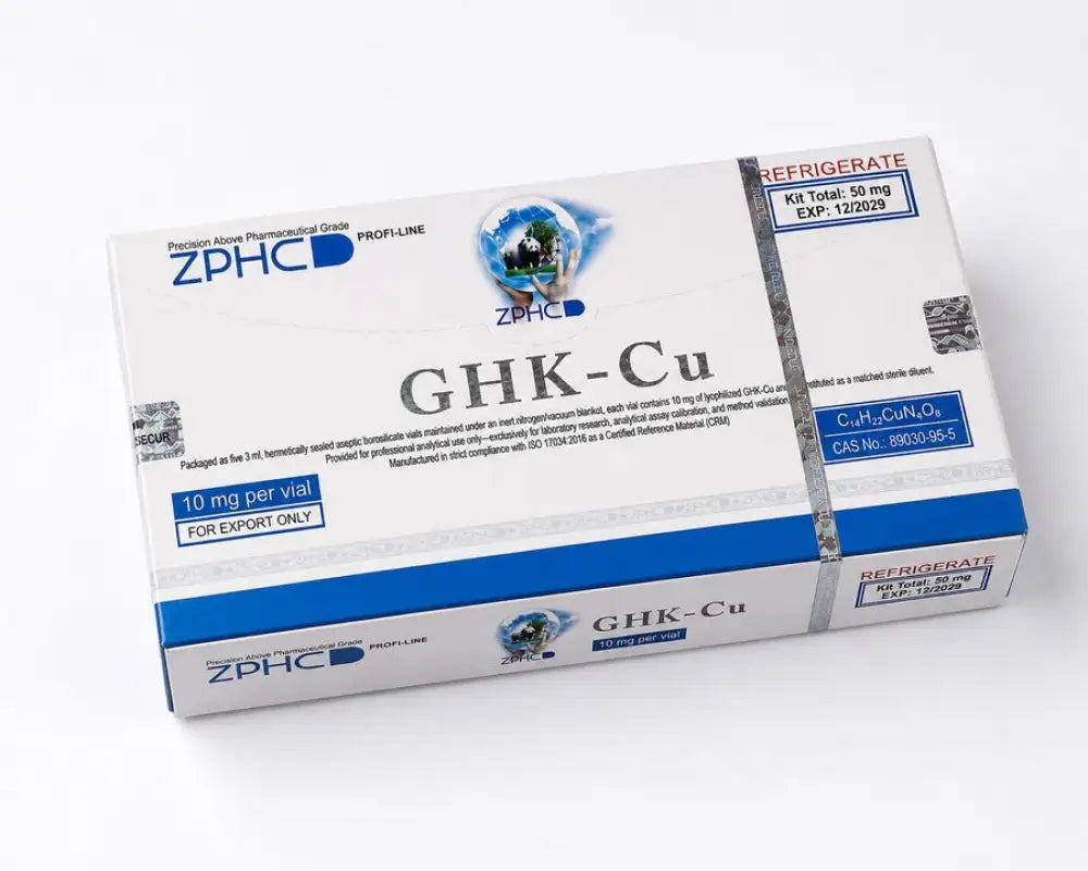 GHK-Cu — frasco para pesquisa