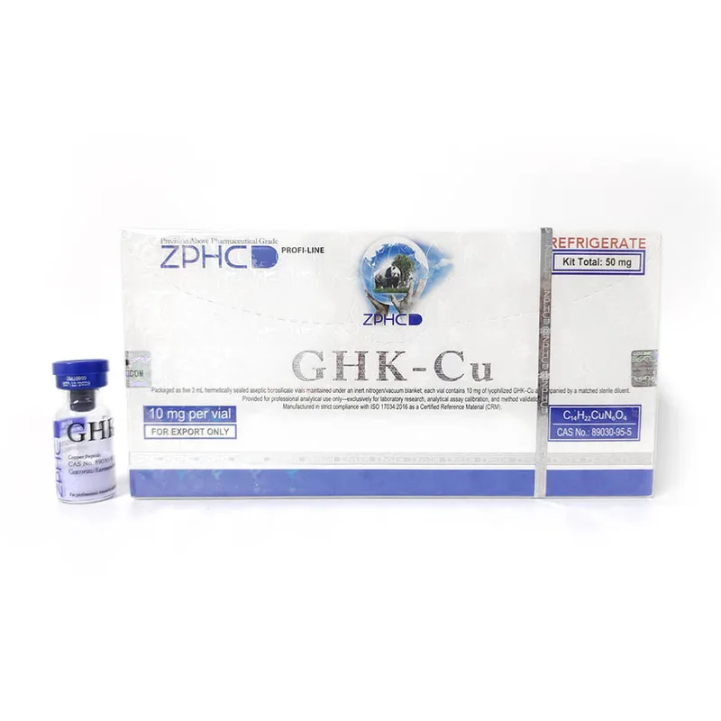 GHK-Cu — frasco para pesquisa