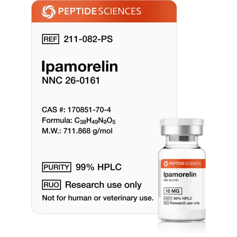 Ipamorelin — frasco para pesquisa