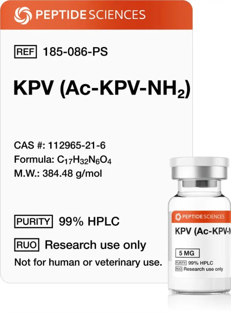 KPV — frasco para pesquisa
