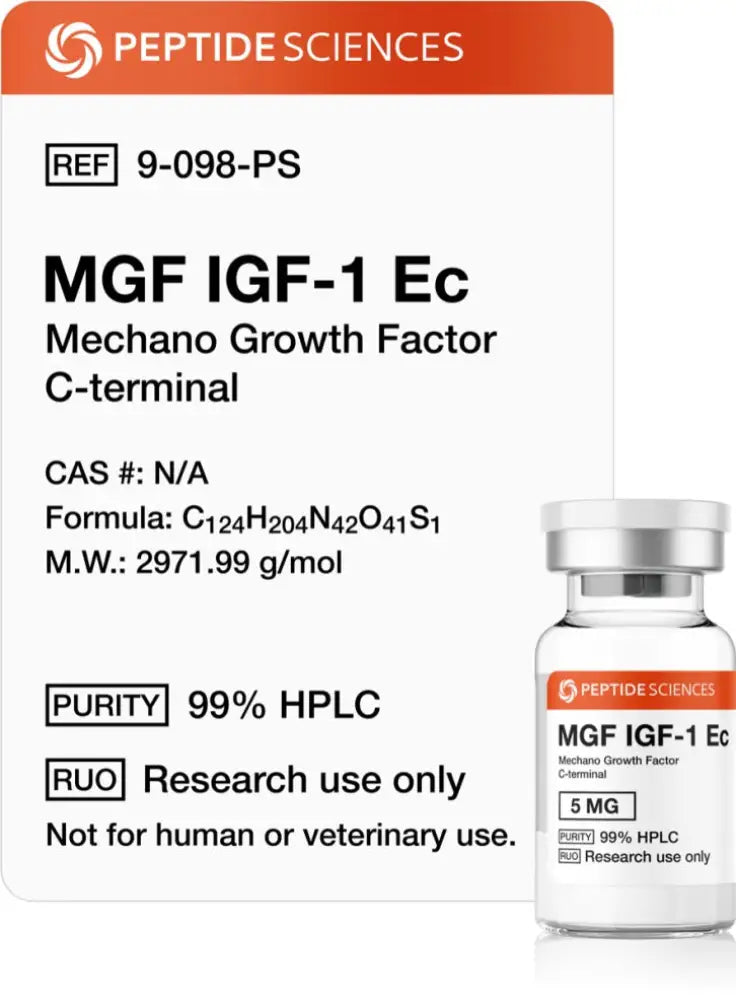 MGF (IGF-1 Ec) — frasco para pesquisa